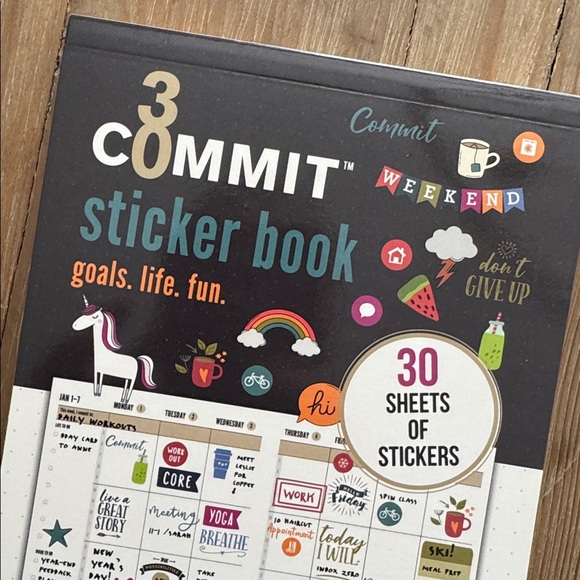 Commit 30 Sticker Book Set - Picture 3 of 7